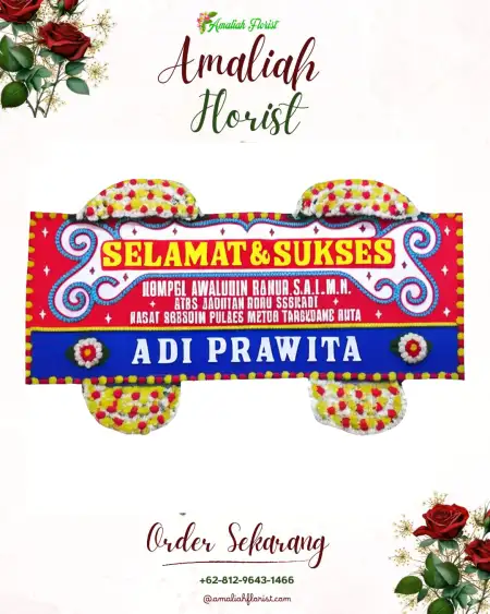 Papan Bunga Ucapan Selamat Rancatungku